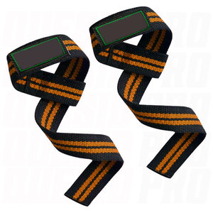 Customized Heavy Duty Cotton Wrist <b>Straps</b> <b>Adjustable</b> Resistance Gym Fitness Padded Support Weightlifting Hand Lifting Training - Product Image 5