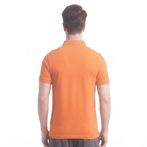 T-shirts et polos en coton de haute qualité pour hommes, impression et broderie de logo personnalisés, polos unis de taille standard. - Product Image 4