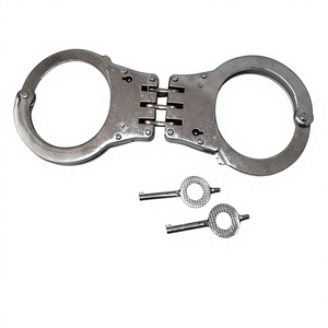 RARISSIME INC Menottes en acier doux, acier inoxydable, sans nickel, sans plomb, modèle personnalisé RAR602 - Product Image 1
