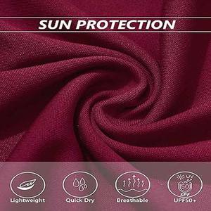 Camiseta de Manga Corta Casual para Mujer, Color Sólido, Poliéster/Algodón, Talla Grande, Transpirable, Personalizable, Ecológica, para Verano - Product Image 4