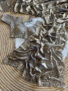 Elegante Saree Tradicional Indio para Fiesta, Bordado a Mano con Lentejuelas, Detalles Festivos para Boda, Verano, Diwali - Product Image 3