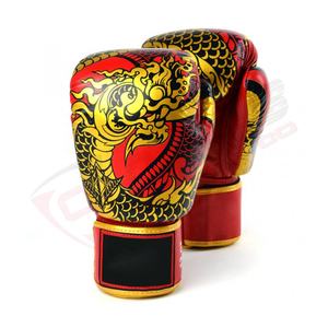 Gants de boxe Winning-Professional 16oz 2026 en cuir PU, vente en gros, impressions, respirants, pour sparring, Muay Thai, Kickboxing - Product Image 5