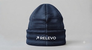 Orange Unisex Knit Beanie Hat Solid Color <b>Winter</b> <b>Cap</b> Fitted Ribbed Design Multi-Panel Casual Style Adult Size 56-58CM - Product Image 5