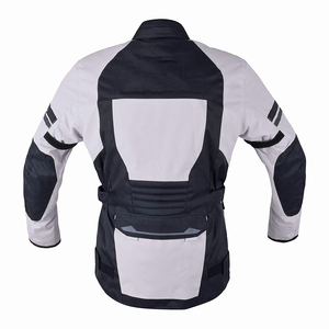 Men's Windproof <b>Motorcycle</b> <b>Jacket</b> Full Sleeve Color Blocked Black Gray All Seasons Riding Wear - Product Image 5