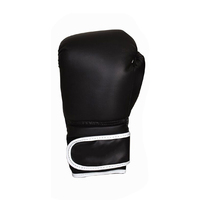 Gants de boxe professionnels en cuir OEM pour l'entraînement et la compétition, fermeture auto-agrippante, logo personnalisé, vente en gros