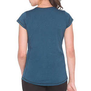 เสื้อยืดผู้หญิงสไตล์หรูลดริ้วรอยเสื้อยืดสตรีวัสดุทนทาน - Product Image 2