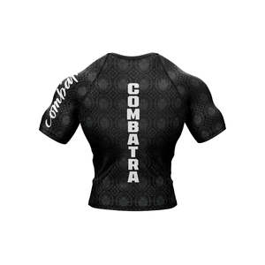 Sports Short <b>Sleeve</b> MMA Rash Guard-Customized Color/Size Breathable Comfortable Customized Logo OEM Service for Men - Product Image 5
