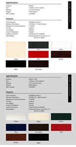 Siège de voiture en cuir artificiel PVC Wellmark, disponible en 3 couleurs, pour la décoration. - Product Image 6