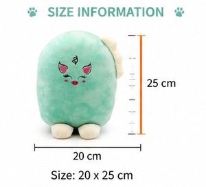 Almohada de Unicornio Adorable, Cojín de Peluche Suave, Tela Velboa, Regalo para Niños, Almohada Decorativa para Abrazar, Decoración del Hogar - Product Image 2