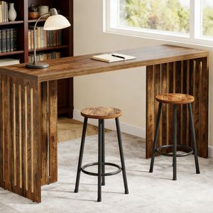 Tavolo Alto Pieghevole in Plastica per Cocktail, Ideale per Casa, Bistrot, Ristorante, Pub o Seminterrato per Uso in Appartamento - Product Image 1