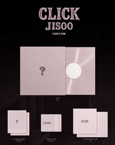 อัลบั้มเดี่ยวของจีซู BLACKPINK [CLICK] รุ่นไวนิล เพลงป๊อป ซีดี พลาสติก กระดาษ ภาษาเกาหลี ทุกวัย รุ่น KR BW-154 ของสะสม - Product Image 3