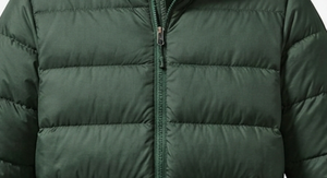 Men's Casual Winter Hooded <b>Jacket</b> <b>Waterproof</b> Windproof Breathable Puffer Stand Collar Zipper Closure Front Logo Pockets Daily - Product Image 2