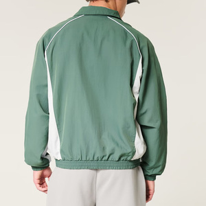 Custom <b>Men's</b> Thick 100% Nylon Sporty Winter Windbreaker <b>Jacket</b> Waterproof Windproof Quick Dry Breathable Eco-Friendly <b>Long</b> - Product Image 5