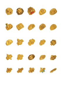 Anillos de Oro Sólido de 22K |   Anillos de Oro con Sello 916 de Diseño Tradicional y Moderno para Uso Diario, Regalos, Bodas, Cumpleaños y Aniversarios - Product Image 2