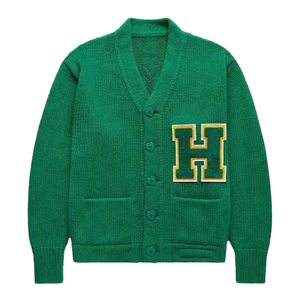 Crea tu Suéter o Cárdigan Personalizado de Primera Calidad con Cuello en V y Logotipos de Hermandades/Fraternidades/Escuelas/Universidades - Product Image 1