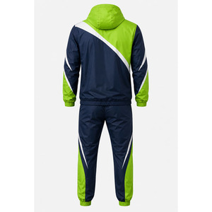 Conjunto Cortavientos Ligero, Chaqueta Impermeable con Capucha y Pantalones Deportivos para Deportes al Aire Libre - Product Image 2