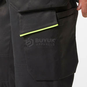Durable Builder <b>Cargo</b> Trousers Industrial Mechanic Craftsman Heavy Duty Outdoor Reinforced Multi Pocket Breathable <b>Work</b> Pants - Product Image 6