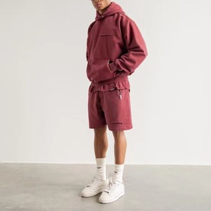 Conjunto de Sudadera con Capucha y Pantalones Deportivos para Hombre, Estilo Urbano, de Alta Calidad, con Cierre, Talla Grande, con Parches Bordados - Product Image 2