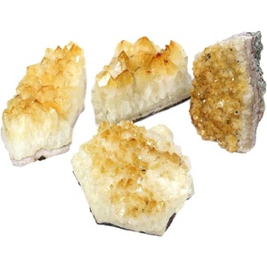 Wholesale Natural Citrine Clusters <b>Crystal</b> <b>Crafts</b> Natural Stones Semi-Precious Stones Reiki Rocks Minerals Showcase Clusters - Product Image 1