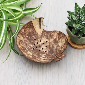 Soportes de jabón de coco para decoración de baño, soporte para platos, embalaje personalizado, logo privado grabado - Product Image 4