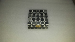 Caja de joyería con incrustaciones de resina y bambú hecha a mano, diseño decorativo elegante, accesorio económico y de gran venta - Product Image 6