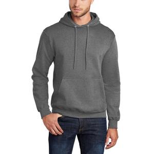 Sweat-shirts à capuche épais et lourds de haute qualité, sans cordon, surdimensionnés, personnalisables avec logo, grandes tailles pour hommes - Product Image 1
