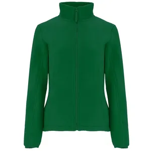 European & American Style Women's Spring Solid <b>Zipper</b> Woven Bomber Jacket with Suede Effect - Product Image 3