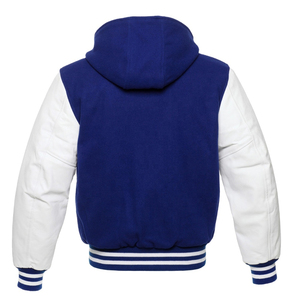 Nouvelle veste varsity tendance, qualité supérieure, nouveau design, vente en gros à bas prix, haute qualité pour vestes varsity à capuche pour hommes, OEM - Product Image 4