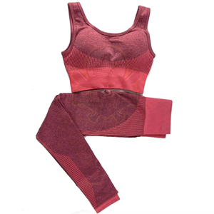 Top Trendy Women's Gym Yoga Solid <b>Knee</b> Length 2-Piece Set Custom Logo Adjusted <b>Strap</b> Front/Back Quick-Dry Breathable Wholesale - Product Image 6