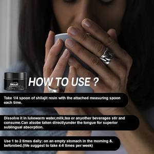 Résine de Shilajit OEM ODM sous Marque Privée avec Acide Fulvique et Oligo-éléments – Shilajit Original de l'Himalaya pour l'Énergie et le Soutien Immunitaire - Product Image 4