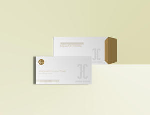 Enveloppe postale en papier avec impression offset personnalisée pour documents et lettres d'entreprise - Product Image 3