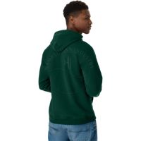 هودي فاخر من القطن العضوي، ملابس رياضية 100% قطن، سترات مخصصة عالية الجودة بوزن 400-500 جرام/متر مربع، مقاس كبير