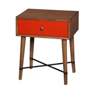 Minimalist Designs Nightstand With Solid Wooden At Good Prices Premium Quality Furniture Handmade And Convertible - Product Image 4