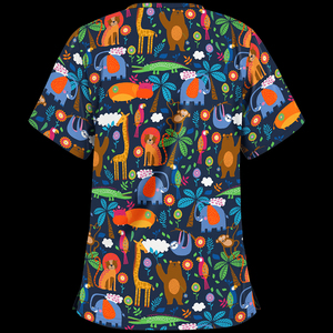 New Fashion Women Nurse Hospital <b>Scrubs</b> Jogger <b>Scrubs</b> Stretchy Spandex Medical Uniforms OEM Medical <b>Scrubs</b> <b>Sets</b> - Product Image 5