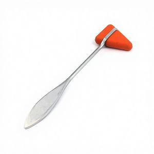 Martillo de Reflejos Percusor Taylor de 7.5 Pulgadas con Cabeza de Silicona Roja, Acero Inoxidable, Manual, Profesional, de Alta Calidad, Certificado CE, OEM, ODM - Product Image 1