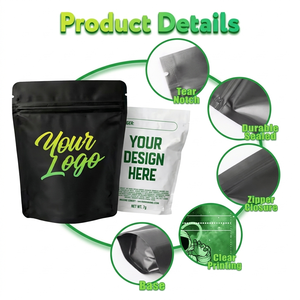 Bolsa Doypack de Grado Alimenticio |   Cierre de cremallera LLDPE |   Bolsas Impresas Personalizadas para Aperitivos, Papas Fritas y Gelatina - Product Image 2