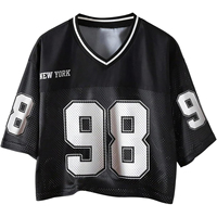 Produsen Pakaian Tim Bahan Jersey Mesh Polyester 100% Berkualitas Premium Anti-Bakteri, Cetak Sublimasi, Ringan, Cepat Kering