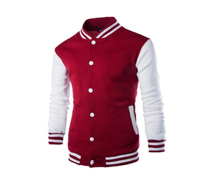 Best Quality Custom Adult and Youth Baseball Letterman <b>Jacket</b> Color <b>Fleece</b> Varsity <b>Jacket</b> Plus Size Breathable - Product Image 5