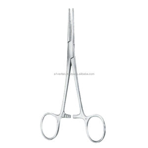 เครื่องมือหนีบหลอดเลือดดำแบบโค้งตรง A-1 VERITAS คุณภาพสูง ทำจากเหล็กกล้าไร้สนิม ใช้ซ้ำได้ |   ที่จับเข็ม - Product Image 3