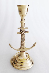 Porte-bougie en métal artisanal de qualité supérieure, écologique, durable, portable, s'accorde bien avec les décorations saisonnières toute l'année, KRAFT - Product Image 5