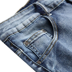 Pantalones Cortos de Mezclilla para Hombre, Estilo Urbano, con Logotipo Personalizado del Fabricante, al Mejor Precio, Venta al Por Mayor - Product Image 3