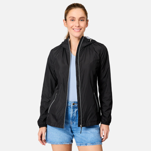 Chaqueta Cortavientos para Mujer, Chaqueta Impermeable, Cierre de Cremallera de Manga Larga, Cuello Alto, Color Sólido, Ropa de Otoño, Alta Calidad - Product Image 6
