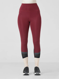 Leggings Deportivos Ecológicos de Cintura Media para Mujer, con Paneles de Malla, de 180g, para Yoga, Fitness y Gimnasio, de Alta Elasticidad y Compresión - Product Image 1