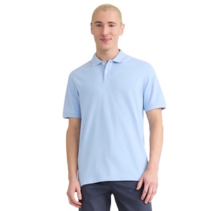 Polo léger pour homme, couleur unie, confortable, décontracté, à porter au quotidien - Product Image 1