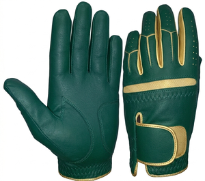 Gants de golf unisexes en peau de mouton Cabretta de qualité supérieure, marque privée, antidérapants, avec sangle de poignet réglable et fermeture auto-agrippante - Product Image 4