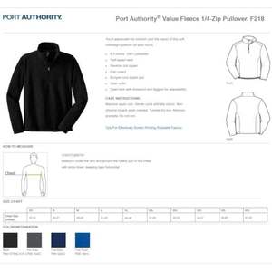 2025 vestes polaires à demi-fermeture éclair à broderie personnalisable F218 pour hommes avec logo et texte - Product Image 5