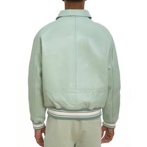 Chaqueta Varsity de Cuero para Hombre con Precio Ajustable, Antiarrugas, Calidad Premium, Transpirable y Totalmente Personalizable - Product Image 4