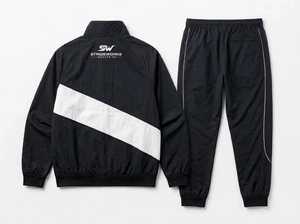 Conjunto Deportivo Ligero de Verano para Hombre, Chaqueta Cortavientos de Secado Rápido, Pantalones Jogger, Cuello Alto, Logotipo Personalizado, para Gimnasio - Product Image 2