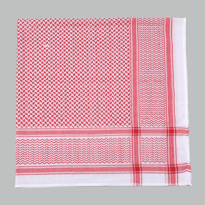 Shemagh, foulard tissé en coton à carreaux, couvre-tête carré léger de style arabe, protection contre la poussière - Product Image 4