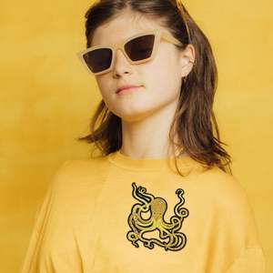 Patches brodés thermocollants Golden Octopus - Product Image 2